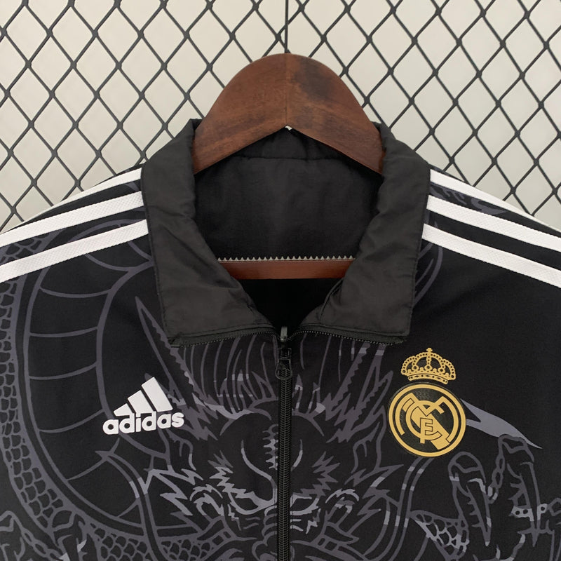 Corta Vento Real Madrid Trench Coat Reversible 23/24