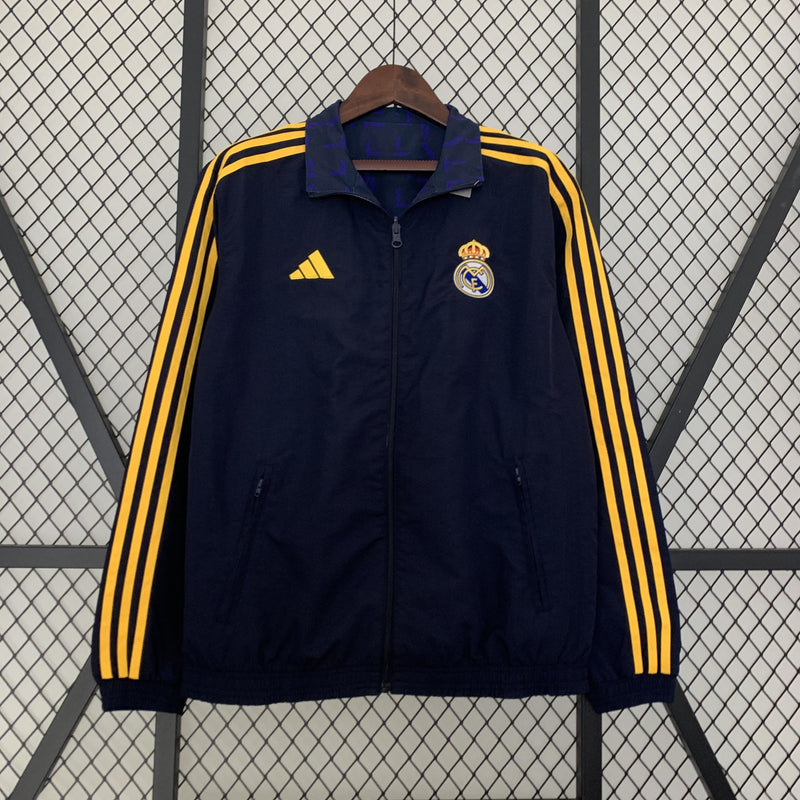 Corta Vento Real Madrid Trench Coat Reversible 23/24