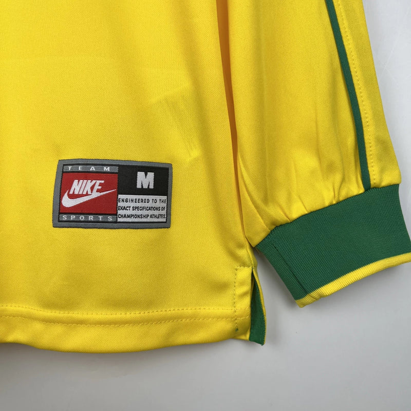 Brasil 1998 Home Manga Longa