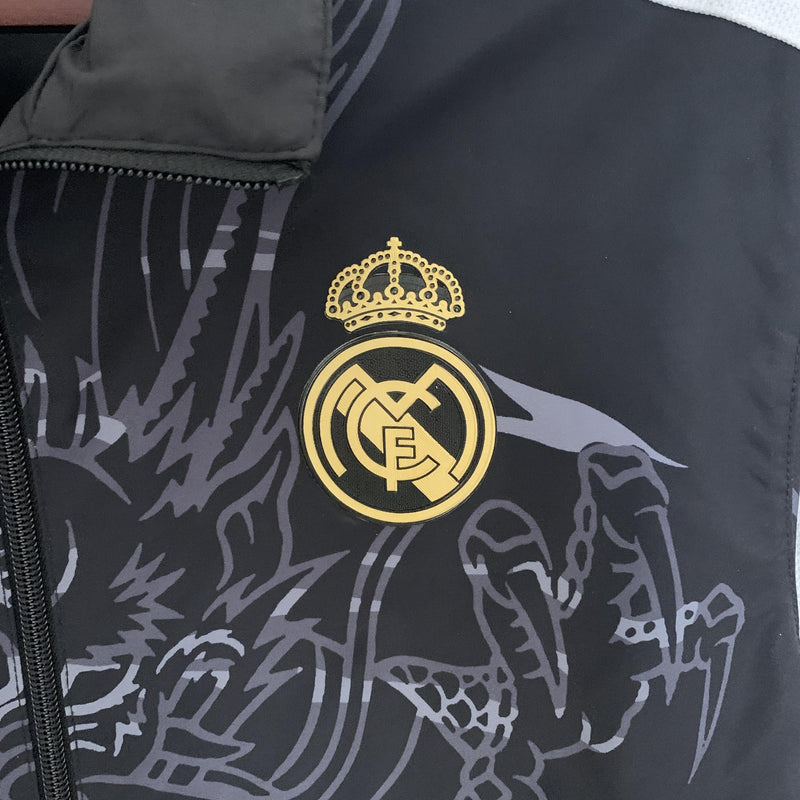 Corta Vento Real Madrid Trench Coat Reversible 23/24