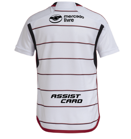 Camisola Masculina Flamengo 2023/24 Away - todos patrocínios