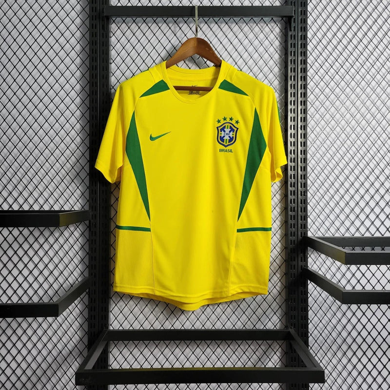 Camisa Brasil - Retrô Copa 2002