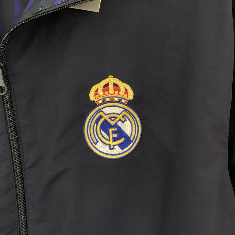 Corta Vento Real Madrid Trench Coat Reversible 23/24