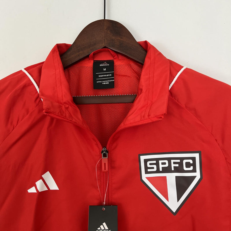 Corta Vento São Paulo Vermelho 23/24